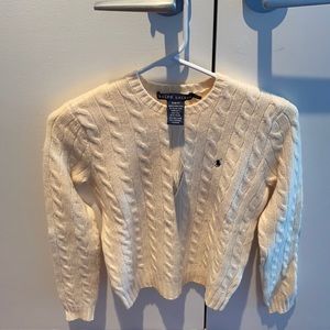 Ralph Lauren classic cable sweater
